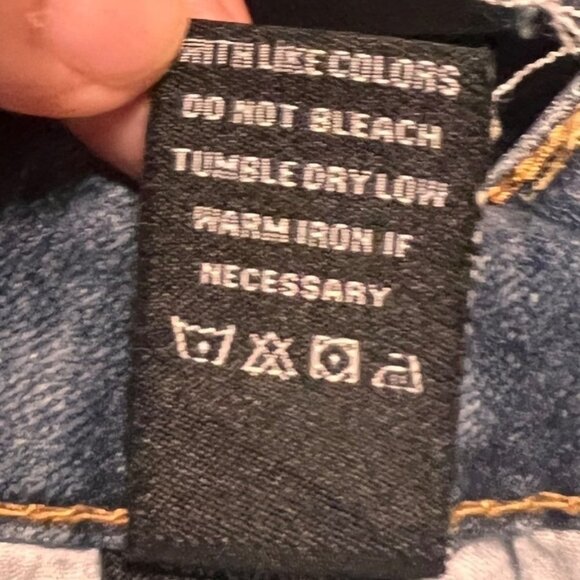 Dollhouse Women Short Skirt Color Wash Denim Size 11 Sku 1027 - Picture 8 of 10